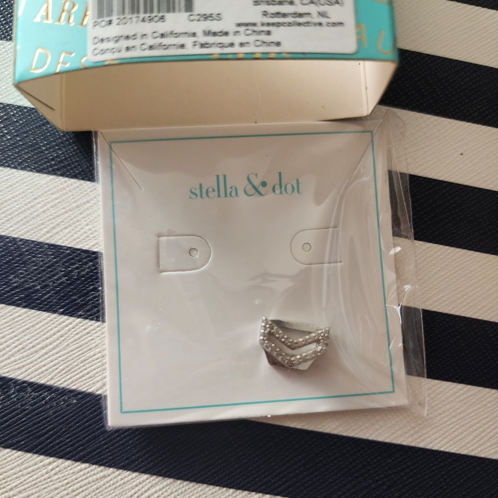 Stella & Dot Keep Collective Double Diamond Charm